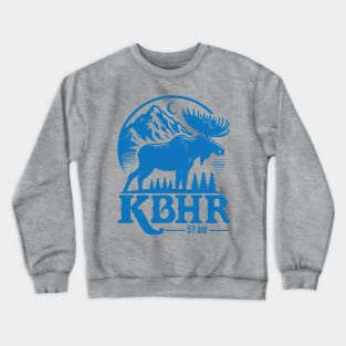 KBHR 57 AM /\/\/ Northern Exposure Radio Station Crewneck Sweatshirt